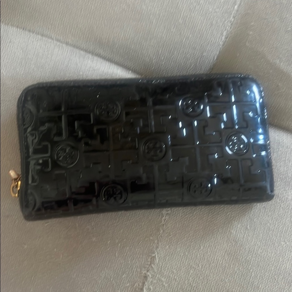 Black Embossed Wallet